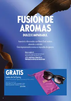 Oriflame Catálogo válido desde el 09.05.2026 | Página: 8 | Productos: Bolsa, Lentes de sol, Top, Fragancia