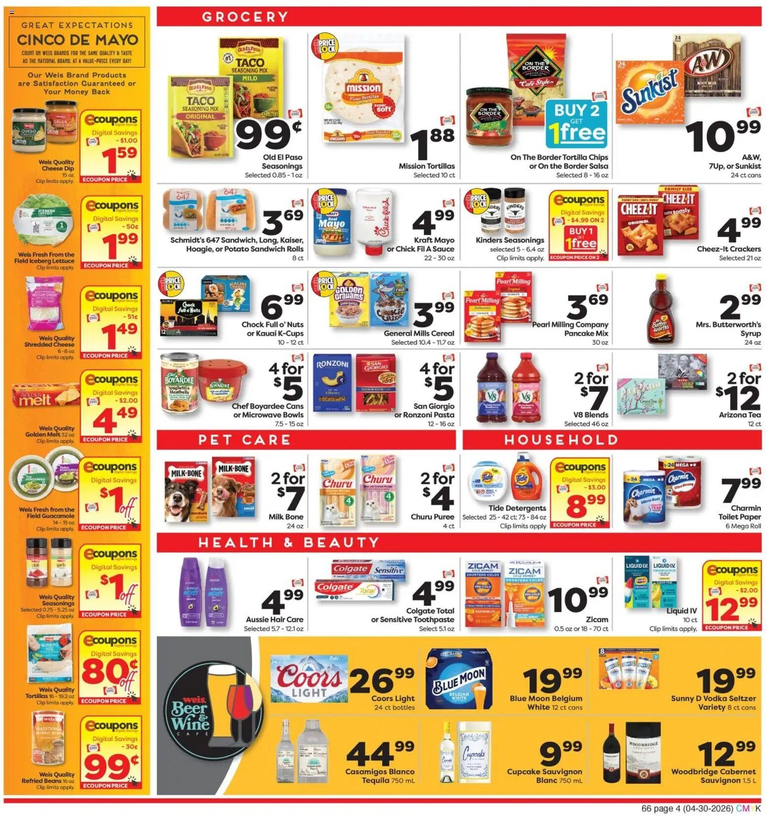 Weis Weekly Circular - NJ - valid from 30.04.2026 | Page: 4