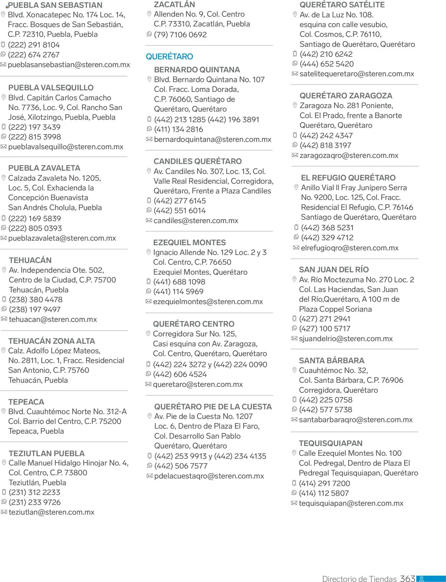 Nuevas ofertas de Steren válidas en toda la República Mexicana desde el 01.01.2026. ¡Encuentra las mejores ofertas en Steren catálogo! | Página: 375 | Productos: Anillo, Satélite
