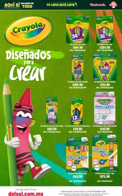 Vista previa de Del Sol y Woolworth catálogo Back To School, nuevo folleto de la tienda, válido en México a partir del 25/06/2026 | Página: 16