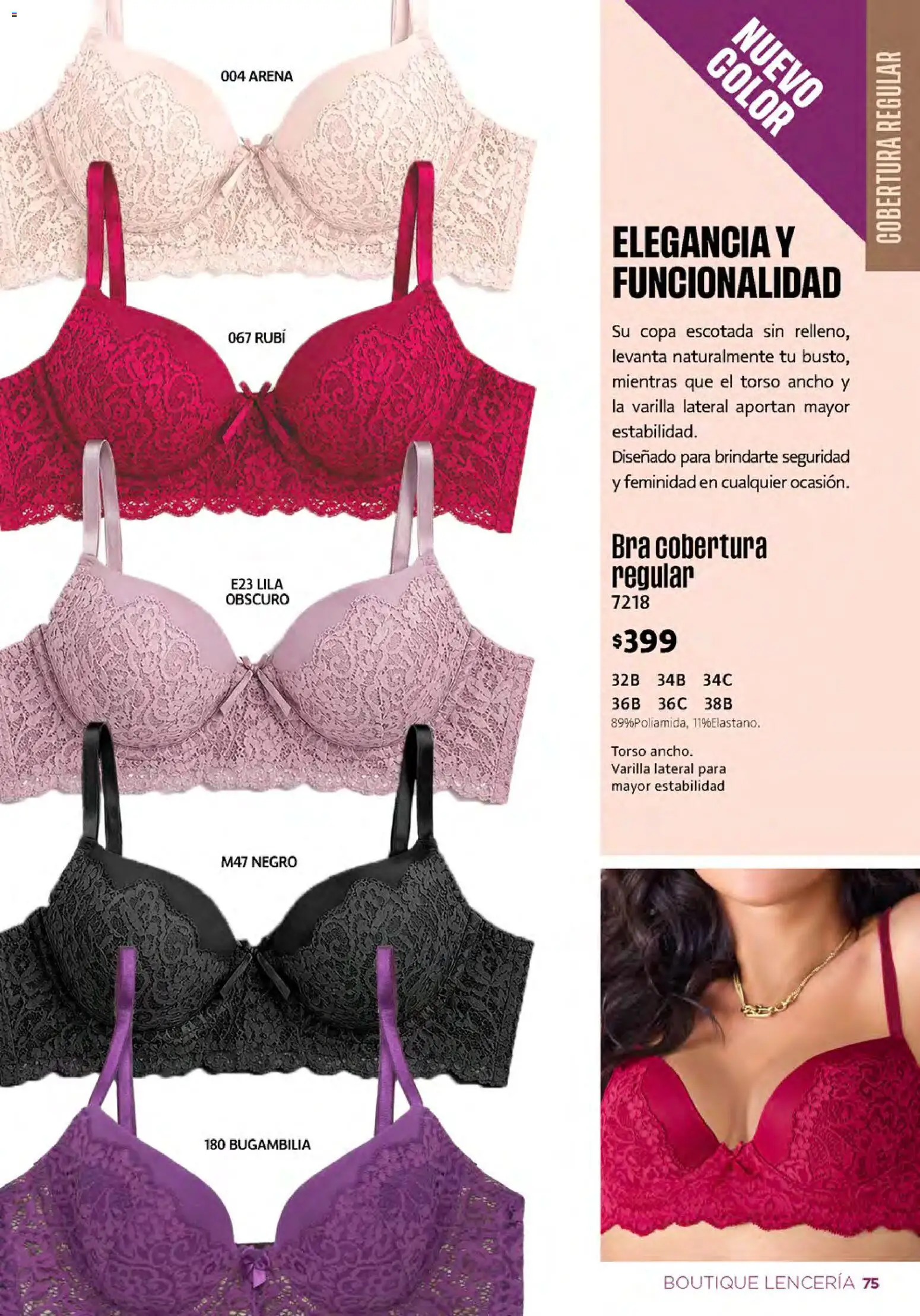 Nuevas ofertas de Ilusión válidas en toda la República Mexicana desde el 01/09/2026. ¡Encuentra las mejores ofertas en Ilusión catálogo Otoño! | Página: 77 | Productos: Lenceria