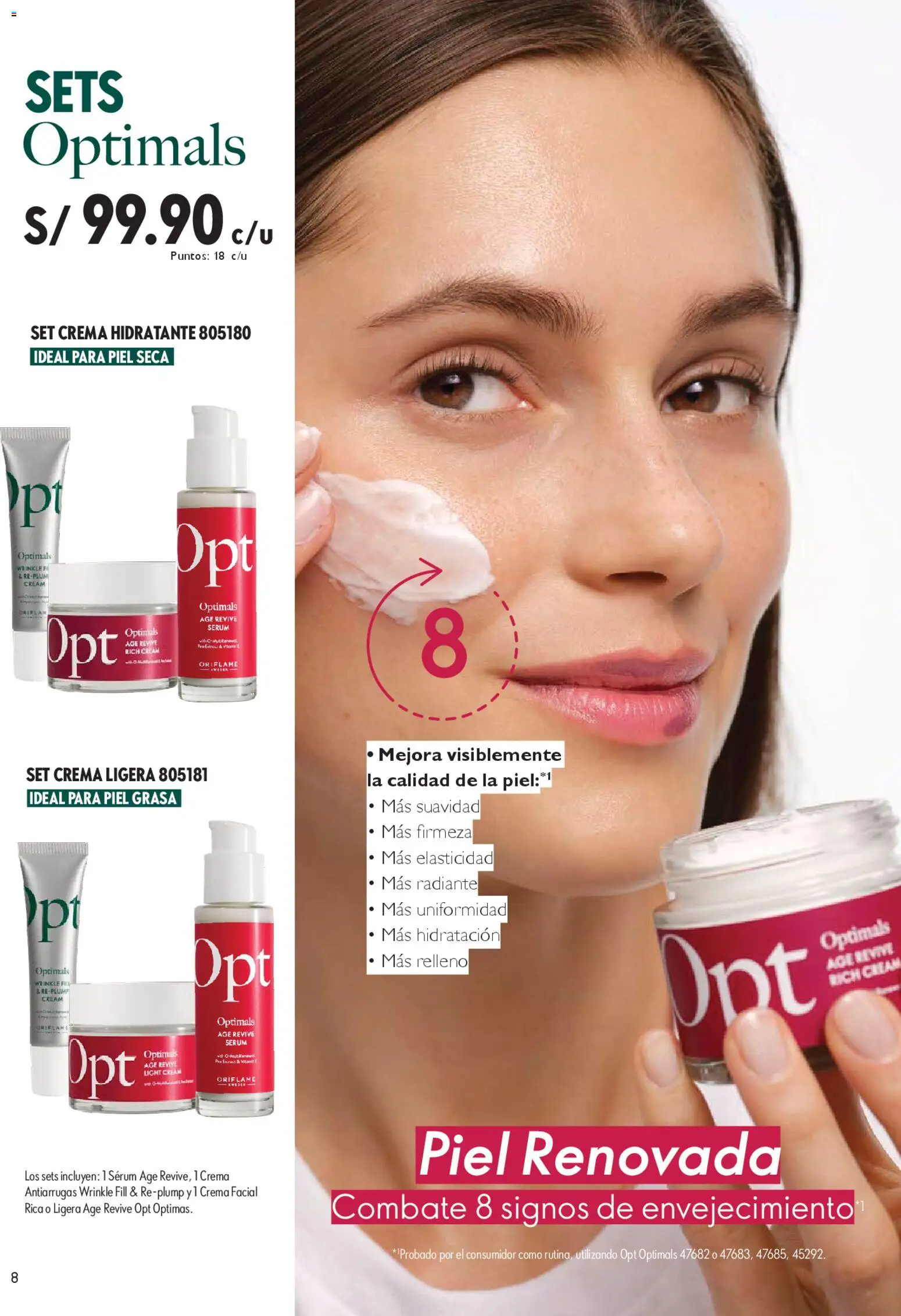 Catálogo Oriflame válido desde 28/03/2026 | Página: 8 | Productos: Crema