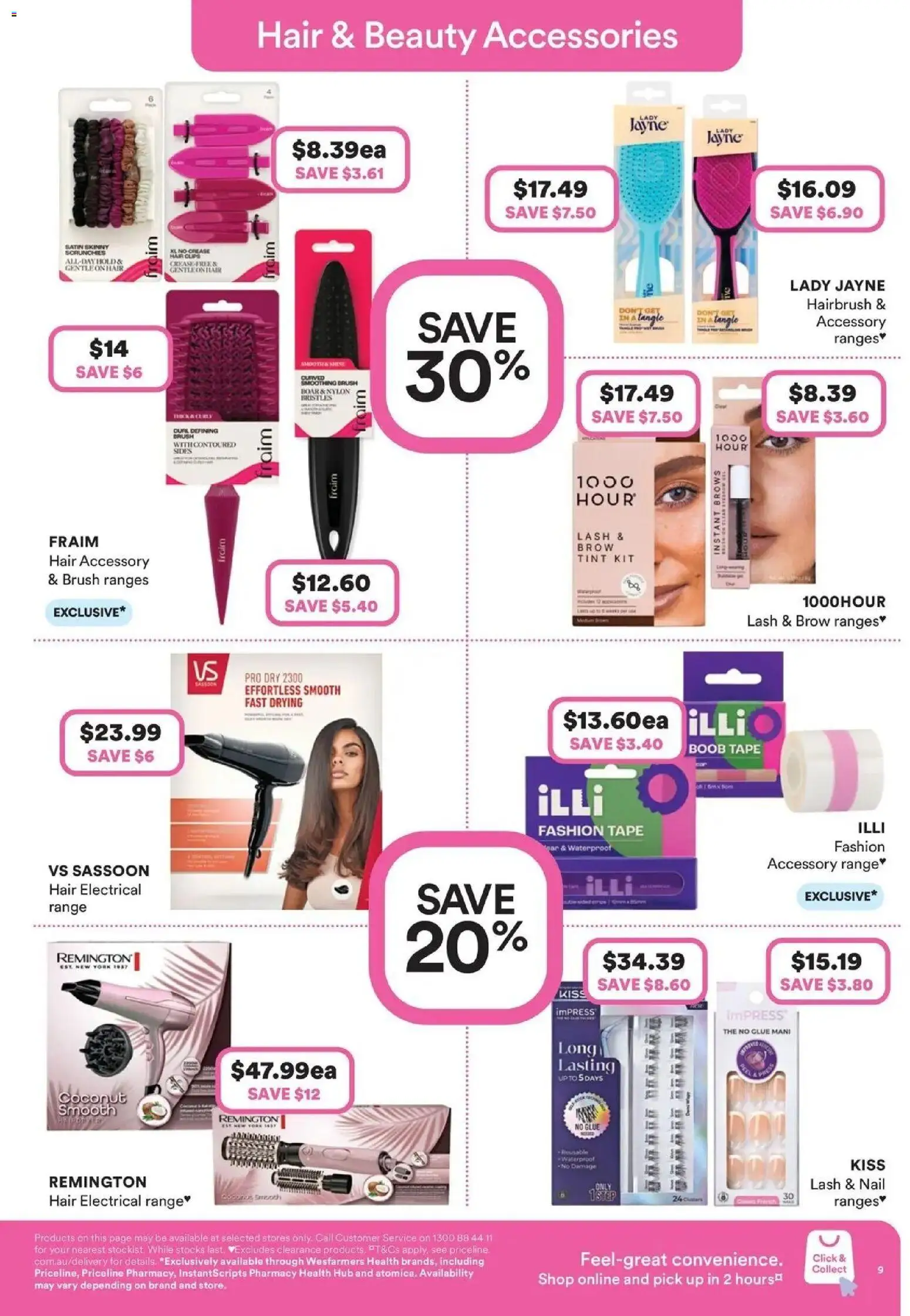 Priceline Pharmacy catalogue - valid from 17.06.2026 | Page: 9 | Products: Brush, Accessories, Glue