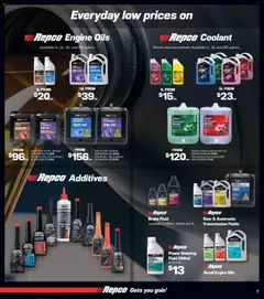 Preview of Repco catalogue - valid from 30/09/2026 | Page: 7 | Products: Cleaner, Oil, Slip, Radiator