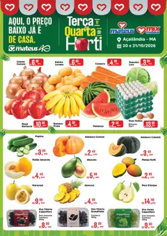 Mateus ofertas Terça e quarta do Horti - Pré-Visualização do folheto da loja Mateus, válido de 20/10/2026