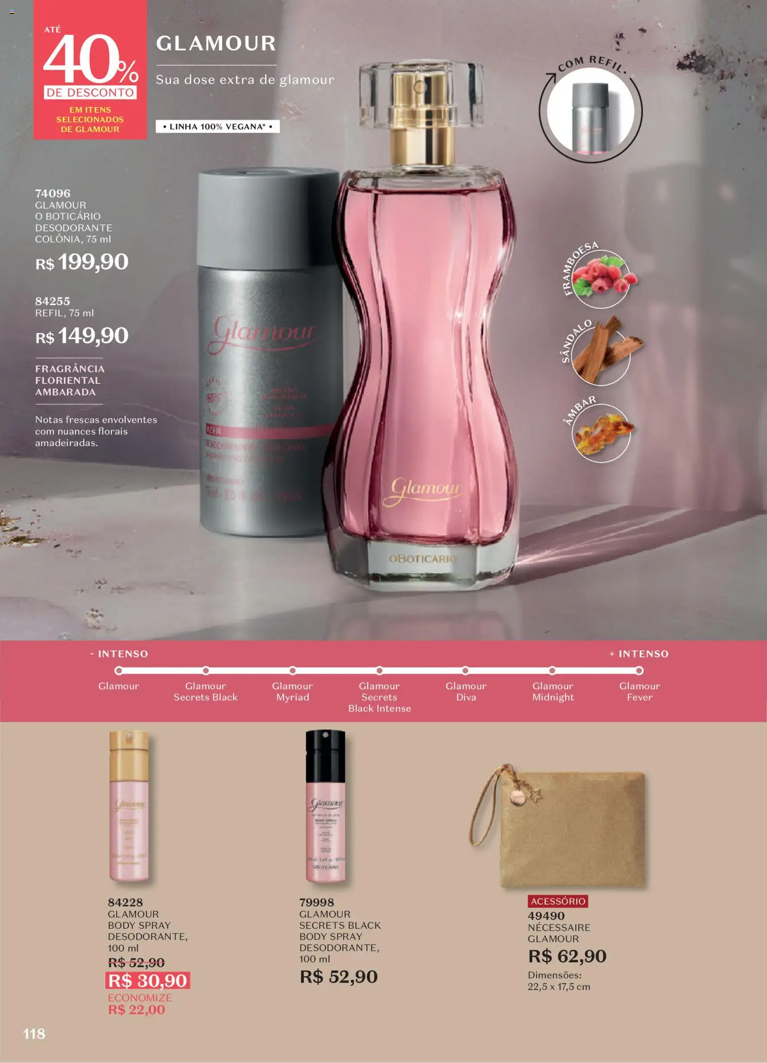 O Boticário Folheto - válido de 29/06/2026 | Página: 122 | Produtos: Fragrância, Desodorante, Necessaire, Body
