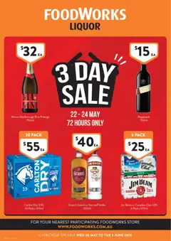 Preview of Foodworks Liquor - valid from 22.05.2026