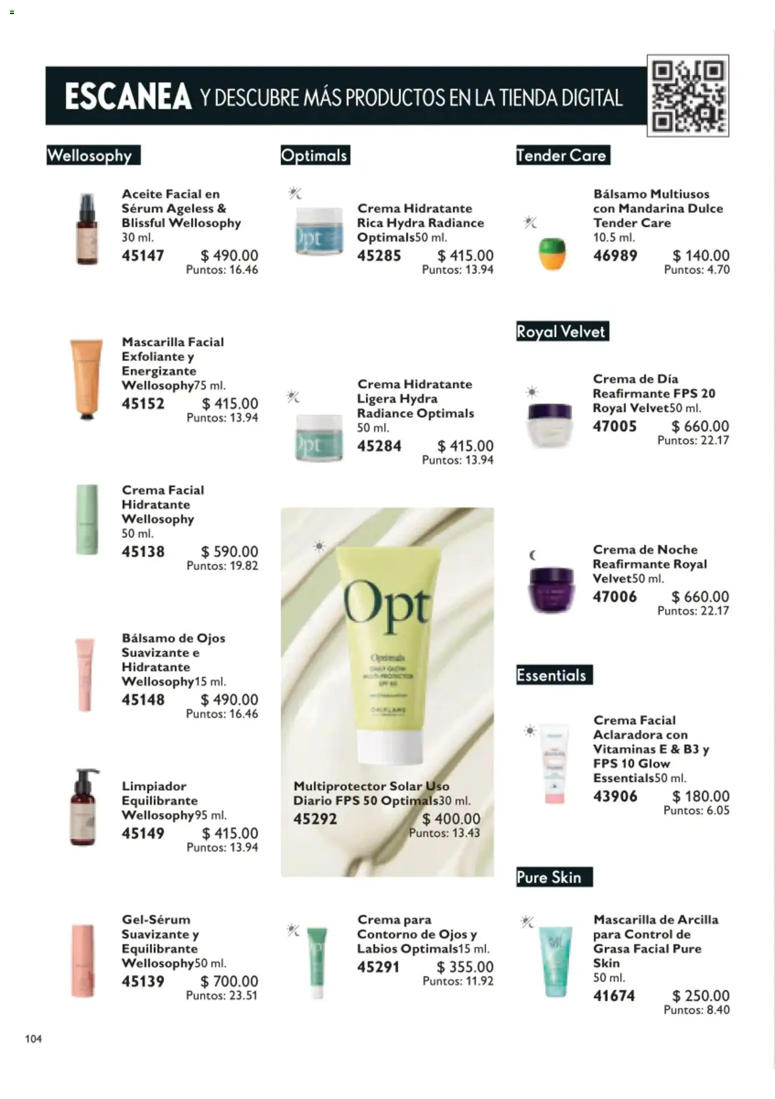 Nuevas ofertas de Oriflame válidas en toda la República Mexicana desde el 01/08/2026. ¡Encuentra las mejores ofertas en Oriflame campaña 11 2026! | Página: 104 | Productos: Serum, Contorno, Aceite, Limpiador