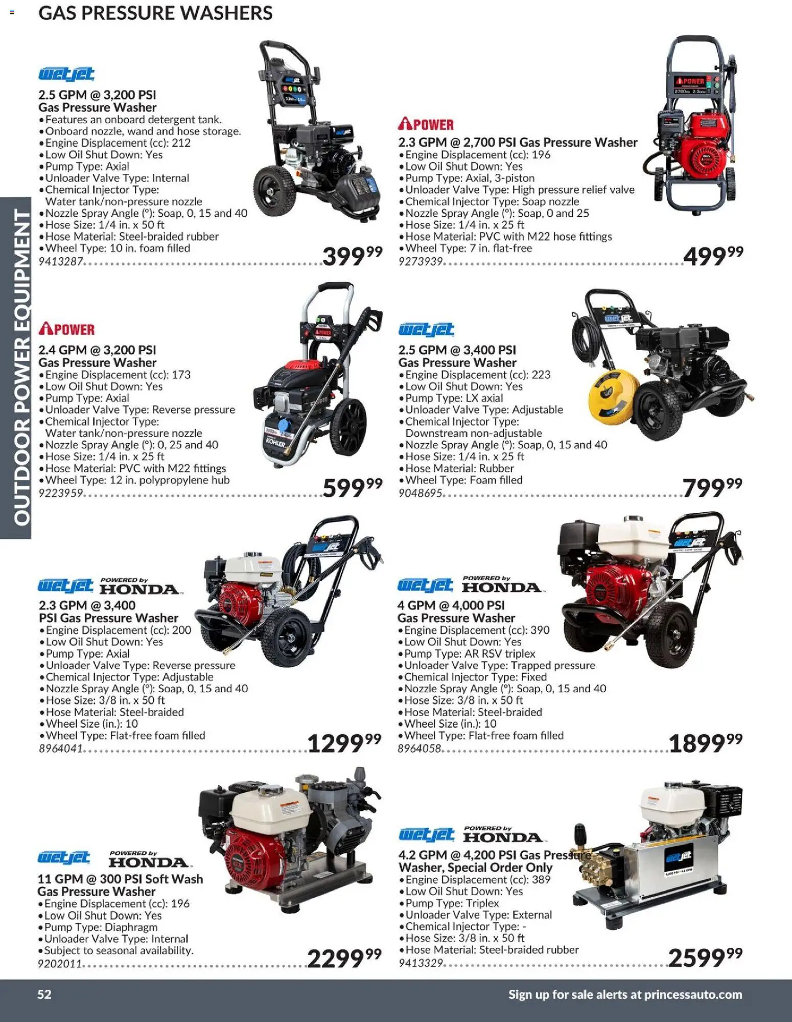 Princess Auto flyer valid from 21.04.2026 | Page: 4 | Products: Soap, Detergent, Oil