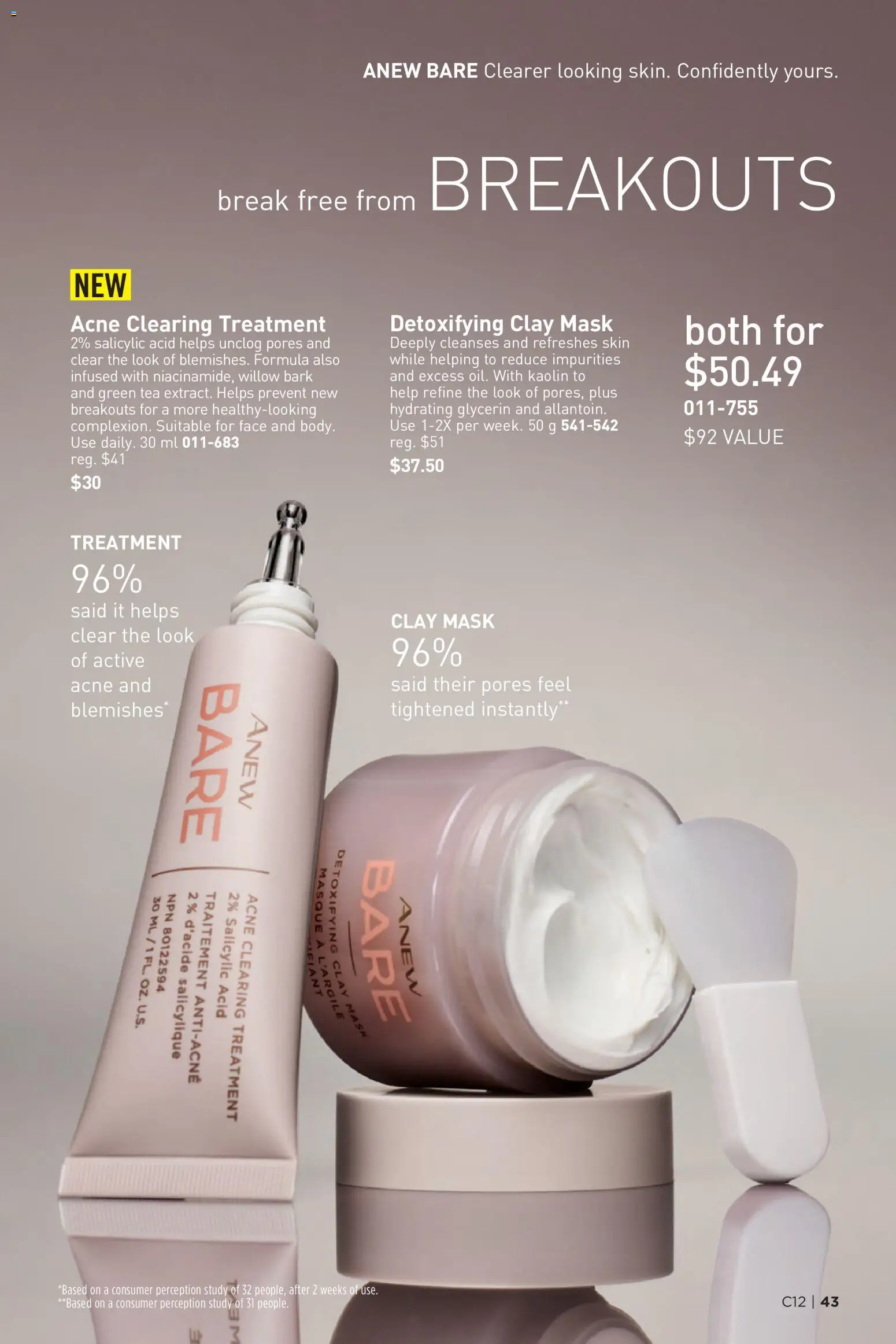 Avon flyer valid from 04.06.2026 | Page: 43 | Products: Tea, Mask