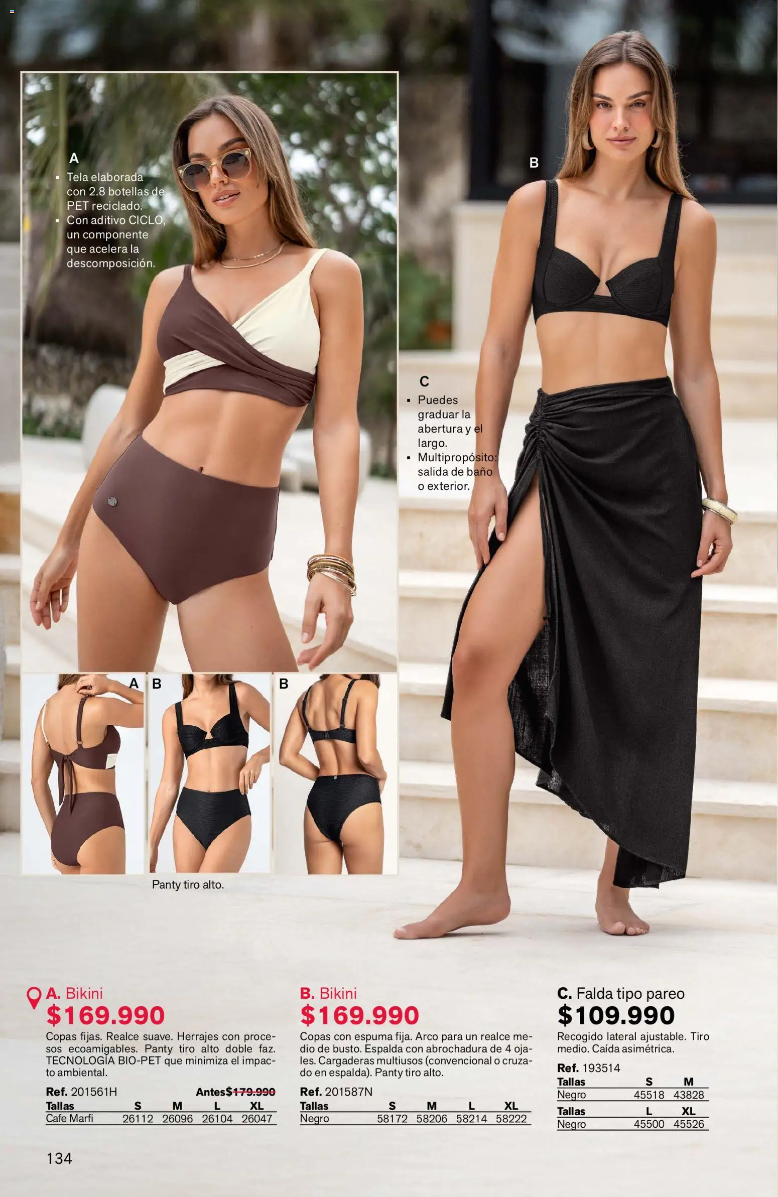 Leonisa revista - valida desde el 04.06.2026 | Página: 134 | Productos: Espuma, Bikini, Pareo, Café