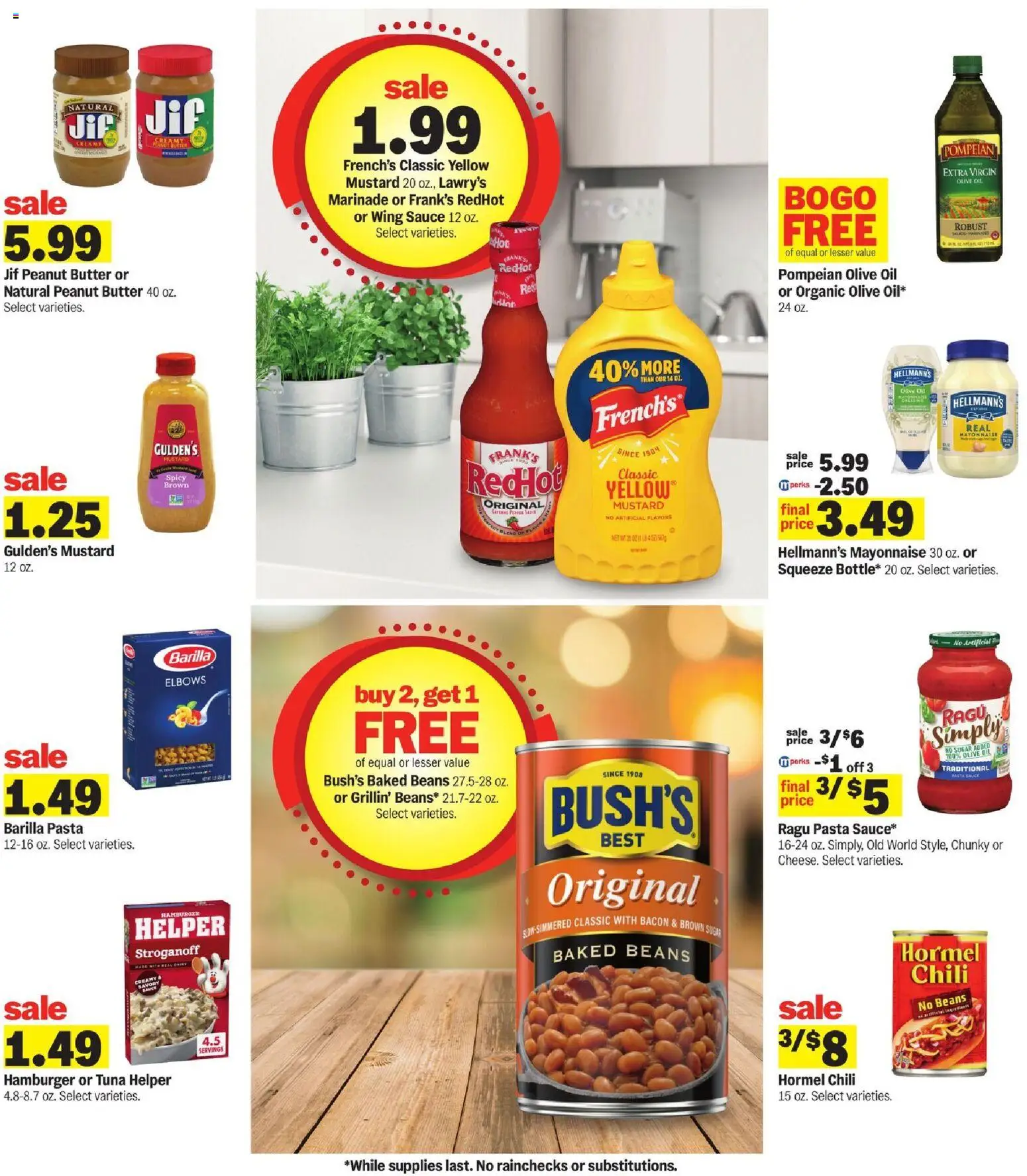 Meijer Weekly Ad - valid from 07/01/2026 | Page: 27 | Products: Oil, Pasta, Mayonnaise, Sauce