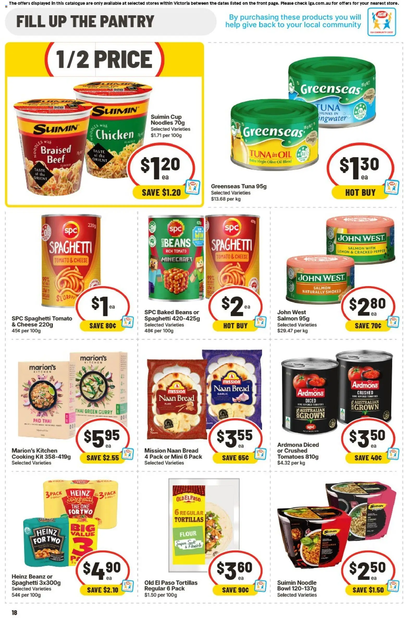 IGA catalogue - valid from 05/08/2026 | Page: 19 | Products: Cheese, Chicken, Tomatoes, Lemon