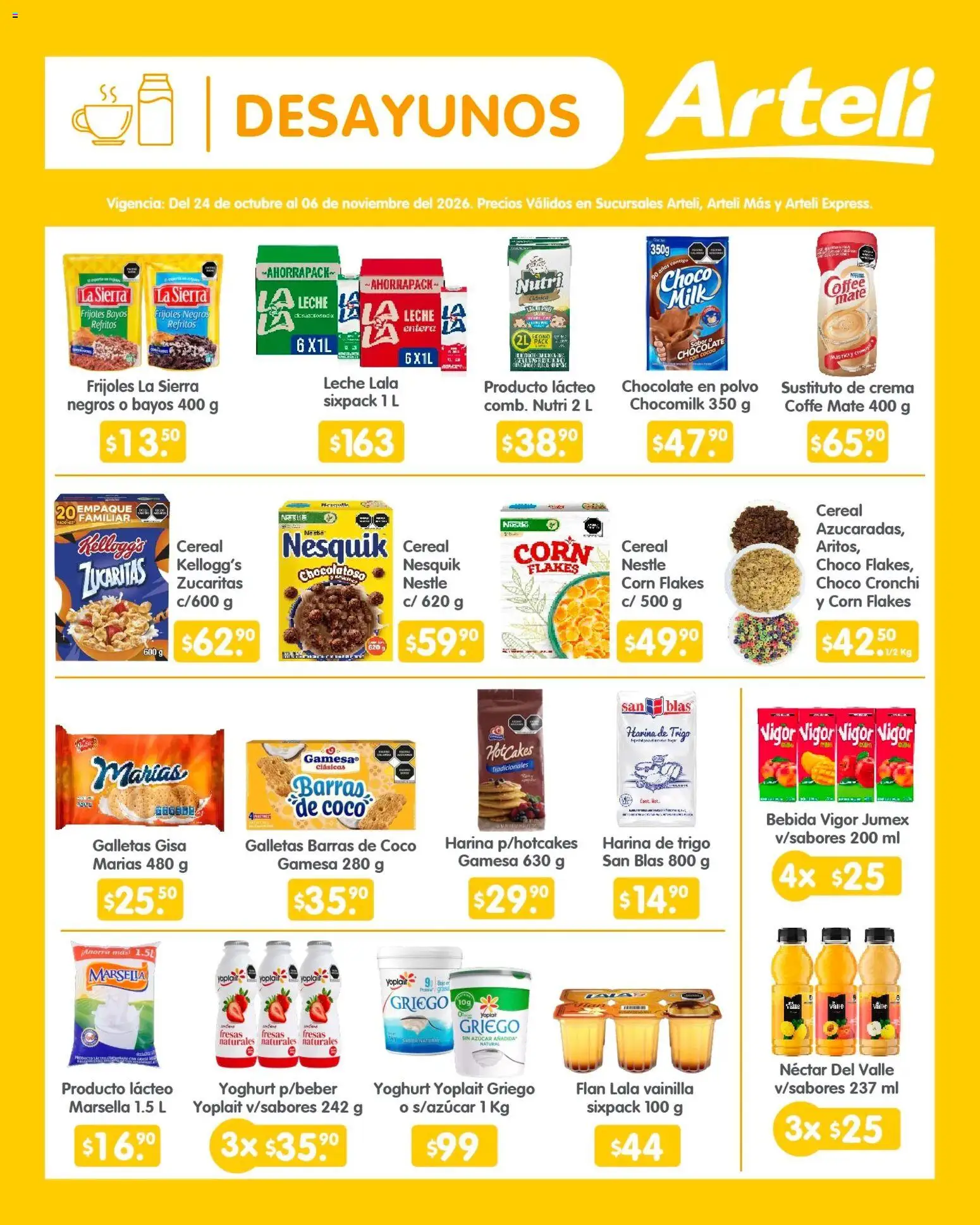 Nuevas ofertas de Arteli válidas en toda la República Mexicana desde el 24/10/2026. ¡Encuentra las mejores ofertas en Arteli folleto Quincenal! | Página: 2