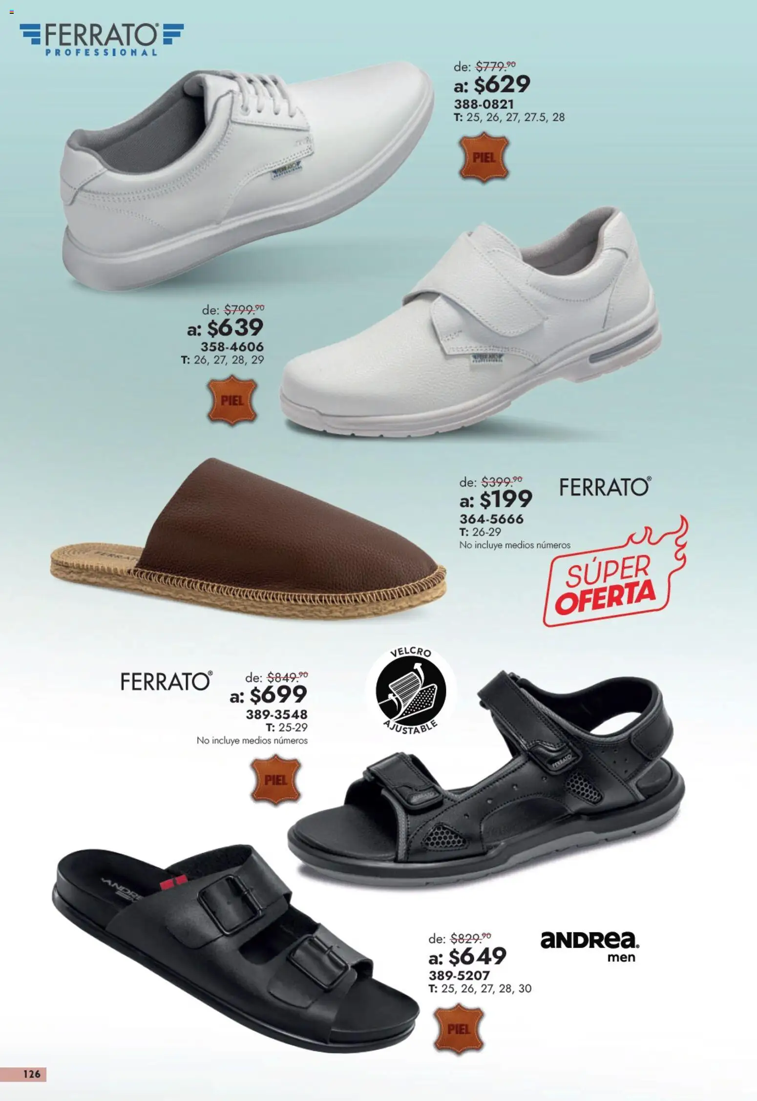 Nuevas ofertas de Andrea válidas en toda la República Mexicana desde el 13/09/2026. ¡Encuentra las mejores ofertas en Andrea catálogo Outlet! | Página: 126