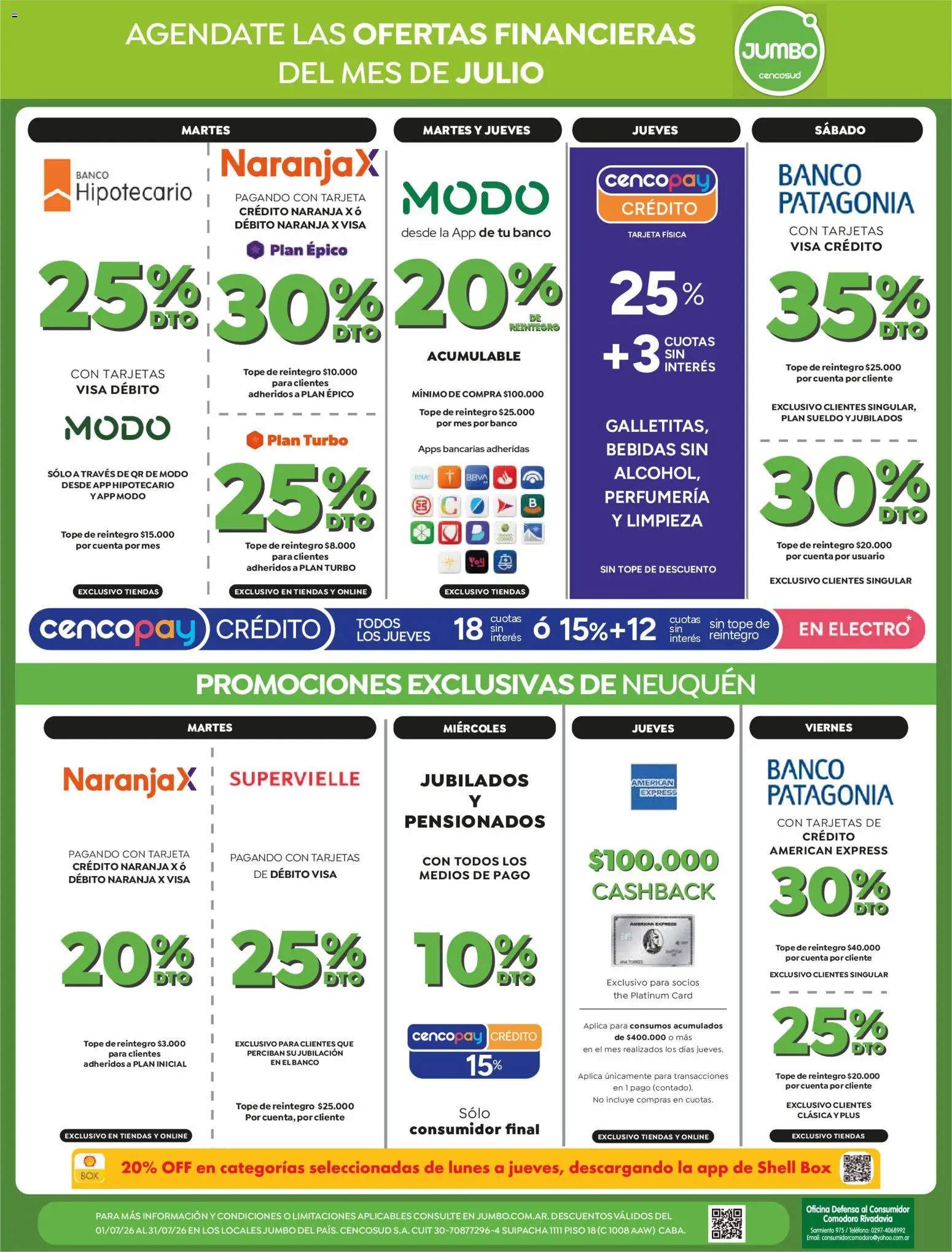 Jumbo -  Neuquén │ válido desde el 03/07/2026 | Página: 9 | Productos: Teléfono
