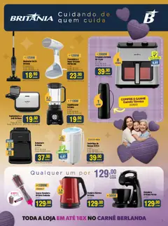 Berlanda - Ofertas atuais - Pré-Visualização do folheto da loja Berlanda, válido de 27.04.2026 | Página: 3 | Produtos: Grill, Chaleira, Aspirador de pó, Air fryer