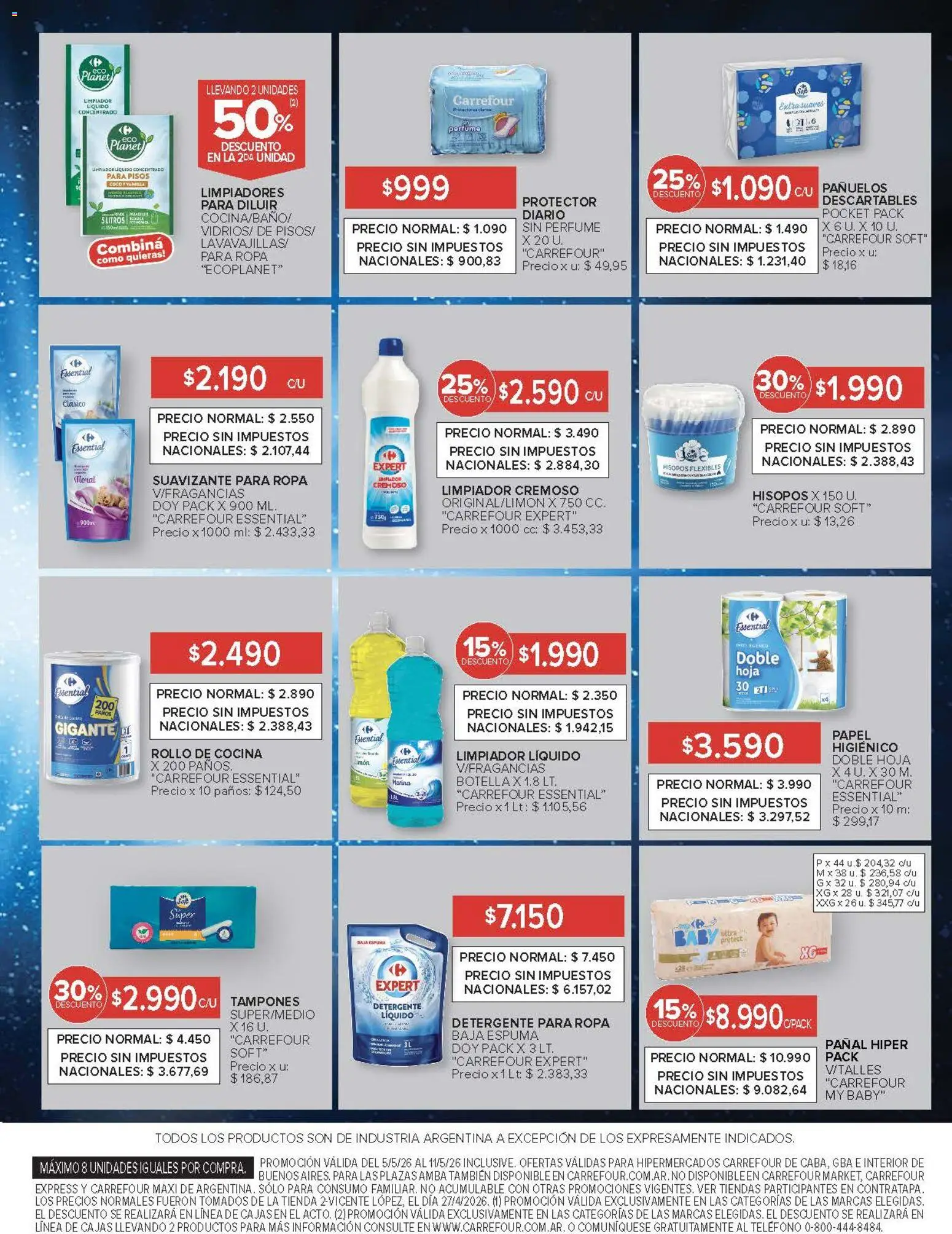 Carrefour ofertas de 06/05/2026 ✳️ Obtenga un descuento limitado hoy mismo | Argentina