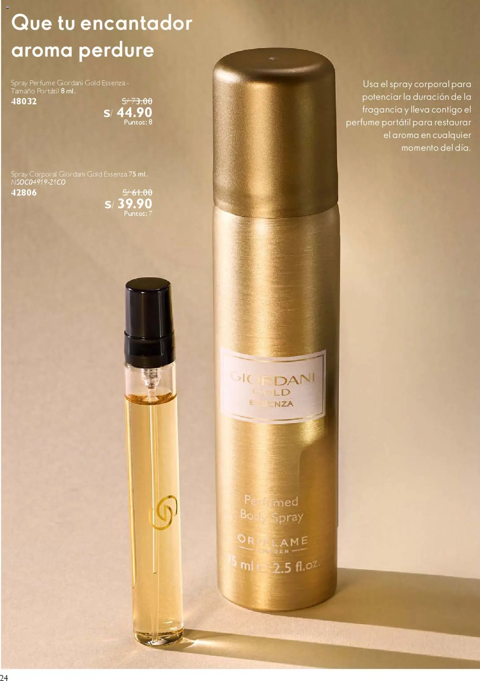 Catálogo Oriflame válido desde 28/03/2026 | Página: 24 | Productos: Perfume, Fragancia