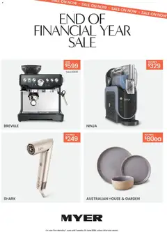 Preview of Myer End of financial year sale - valid from 01.06.2026