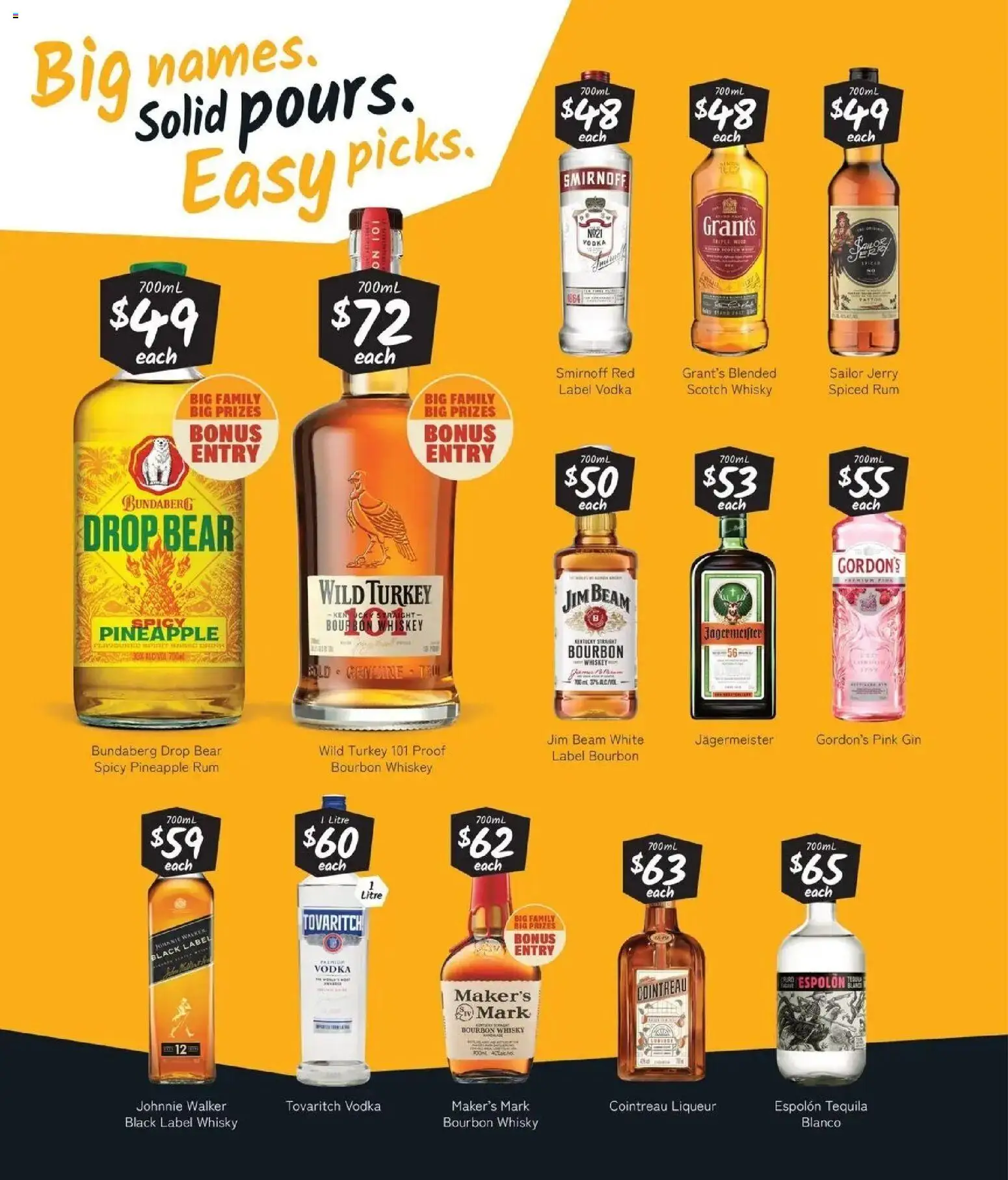 Cellarbrations catalogue - valid from 13/07/2026 | Page: 4 | Products: Scotch whisky, Tequila, Rum, Scotch