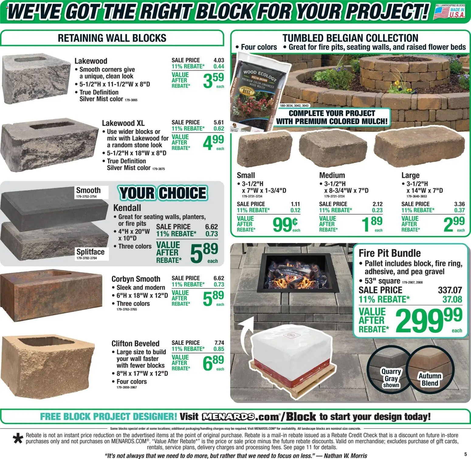Menards Weekly Ad - valid from 09/17/2026 | Page: 8 | Products: Pea