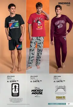 Vista previa de Andrea catálogo Para papá, nuevo folleto de la tienda, válido en México a partir del 24/05/2026 | Página: 57 | Productos: Pijama, Mouse