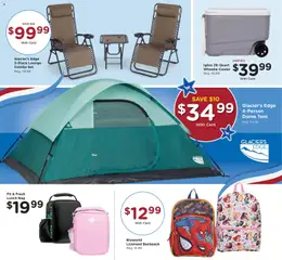 Preview of Fred Meyer weekly ads valid from 07/15/2026 | Page: 2 | Products: Tent, Backpack, Bag