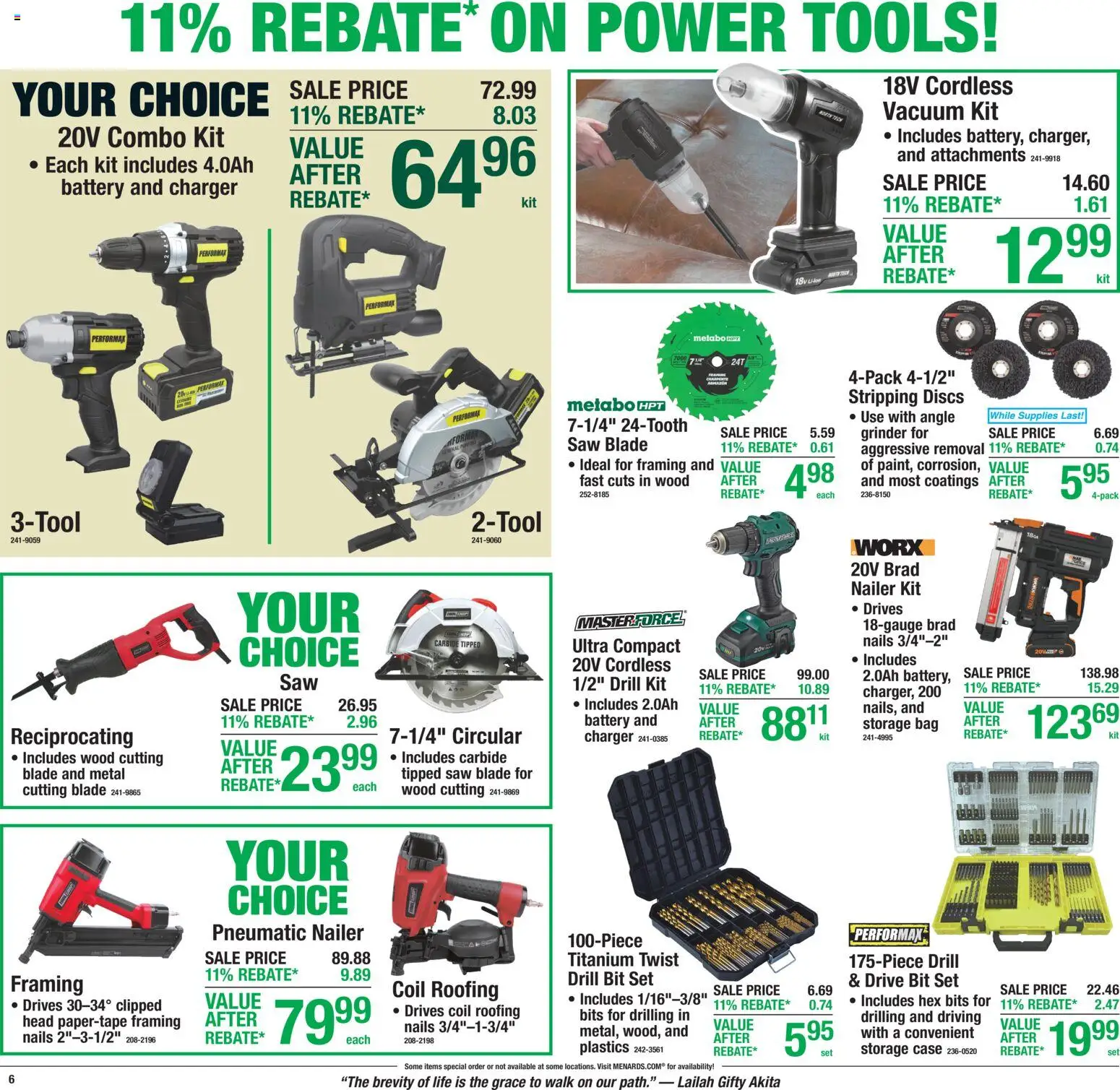 Menards Weekly Ad - valid from 08/06/2026 | Page: 12