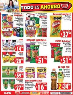 Vista previa de Casa Ley folleto Todo es ahorro, nuevo folleto de la tienda, válido en México a partir del 07/07/2026 | Página: 4 | Productos: Sopa, Tomate, Limón, Leche