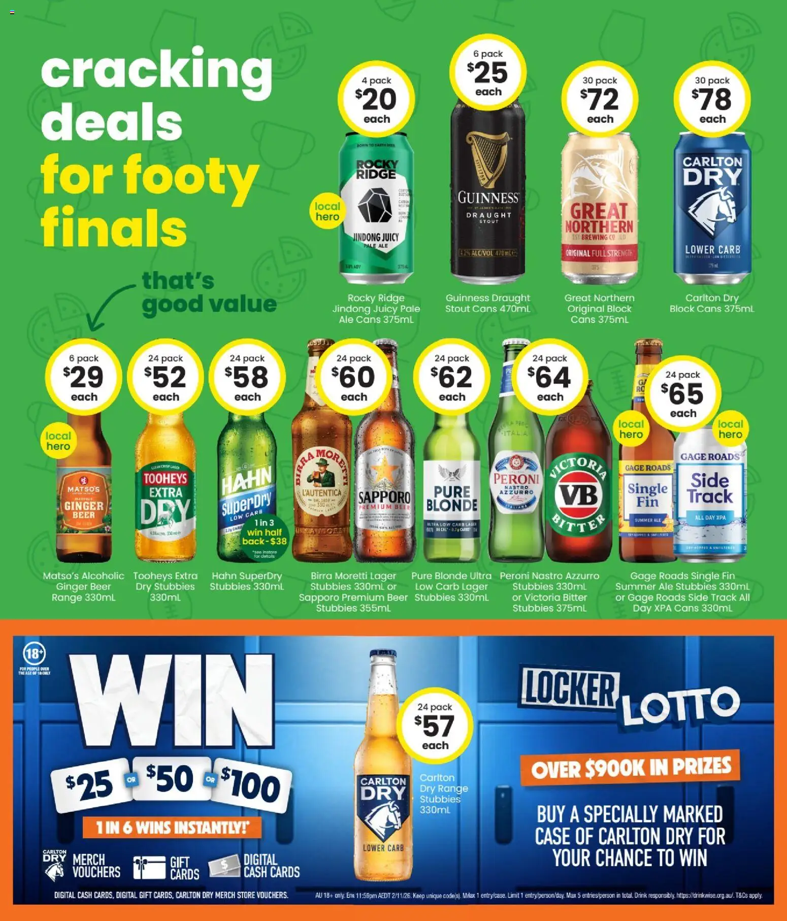 The Bottle-O catalogue - valid from 14/09/2026 | Page: 3 | Products: Ginger, Beer, Digital, Case