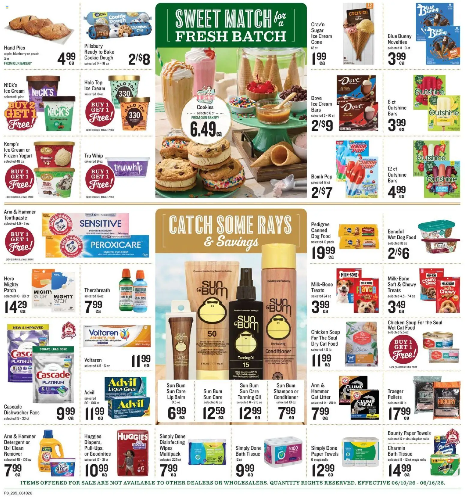 Lowes Foods Weekly Ad - GA - valid from 10.06.2026 | Page: 8 | Products: Bakery, Dog Food, Shampoo, Detergent