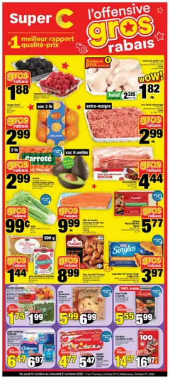 Preview of Super C weekly flyer / circulaire from shop Super C valid from Oct 15, 2026