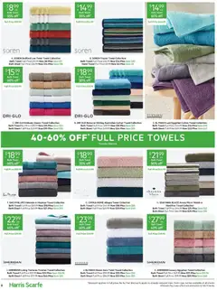 Preview of Harris Scarfe catalogue - valid from 22.05.2026 | Page: 8 | Products: Bath, Towels