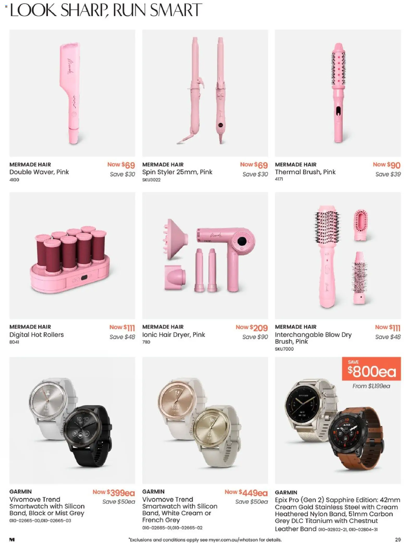 Myer catalogue - valid from 01.06.2026 | Page: 29 | Products: Cream, Digital, Smartwatch
