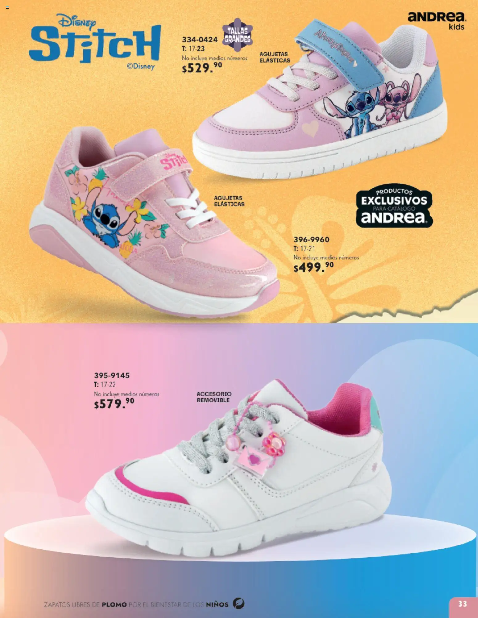 Nuevas ofertas de Andrea válidas en toda la República Mexicana desde el 23/08/2026. ¡Encuentra las mejores ofertas en Andrea catálogo Infantil! | Página: 33