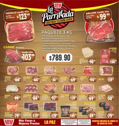 Vista previa de Casa Ley folleto La parrillada, nuevo folleto de la tienda, válido en México a partir del 19.06.2026