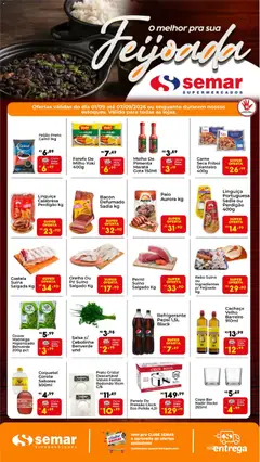Semar Supermercado ofertas Feijoada - Pré-Visualização do folheto da loja Semar Supermercado, válido de 01/09/2026