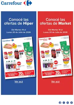 Vista previa Carrefour ofertas válido desde el 14/07/2026