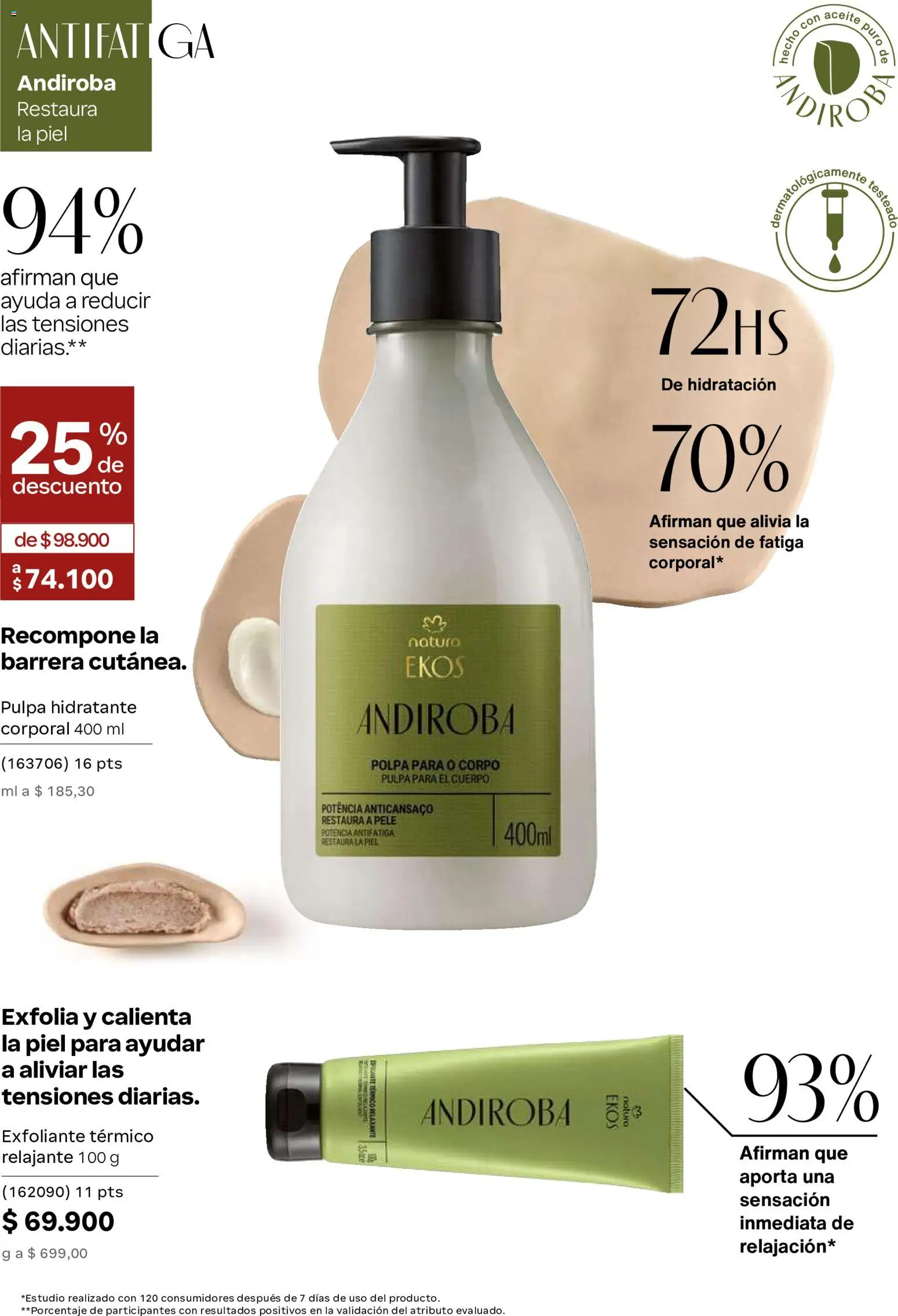Natura revista - valida desde el 22/07/2026 | Página: 124 | Productos: Té, Aceite