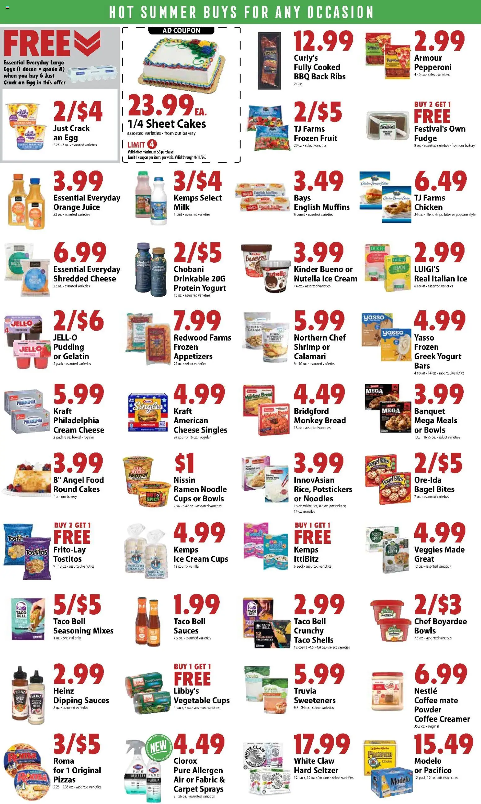 Festival Foods Weekly Ad - valid from 08/05/2026 | Page: 9 | Products: Milk, Bread, Cream, Sheet