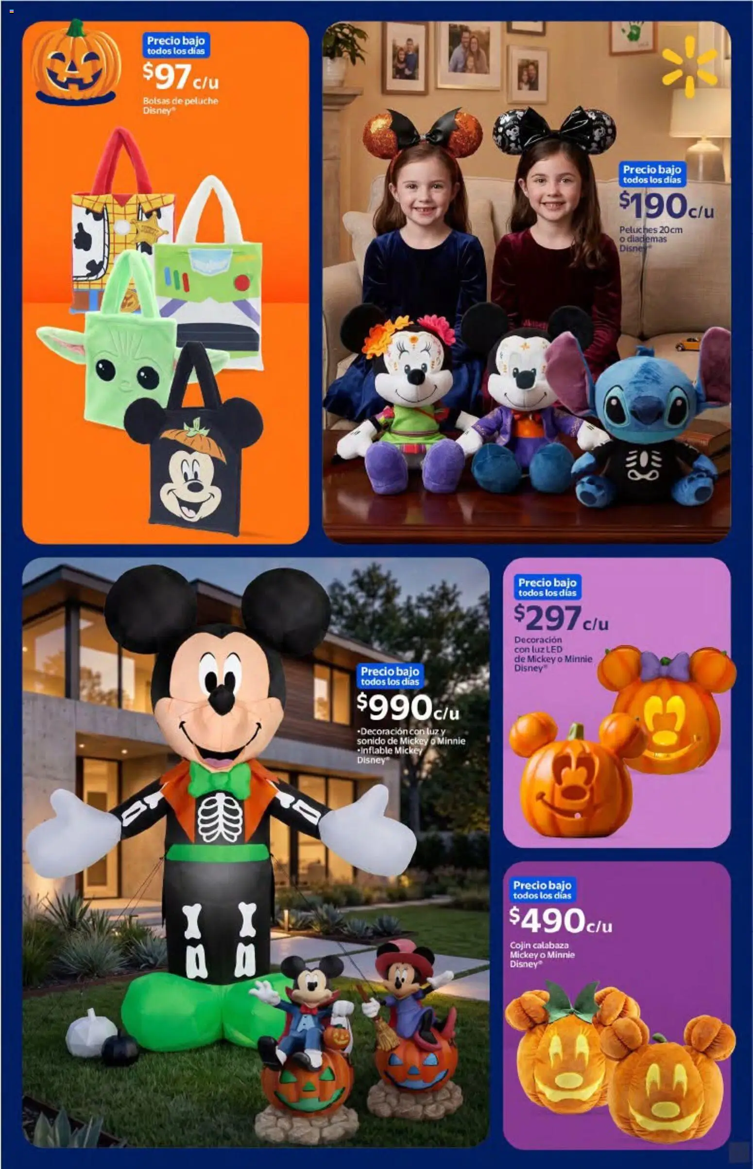 Nuevas ofertas de Walmart válidas en toda la República Mexicana desde el 01/10/2026. ¡Encuentra las mejores ofertas en Walmart folleto Halloween! | Página: 16