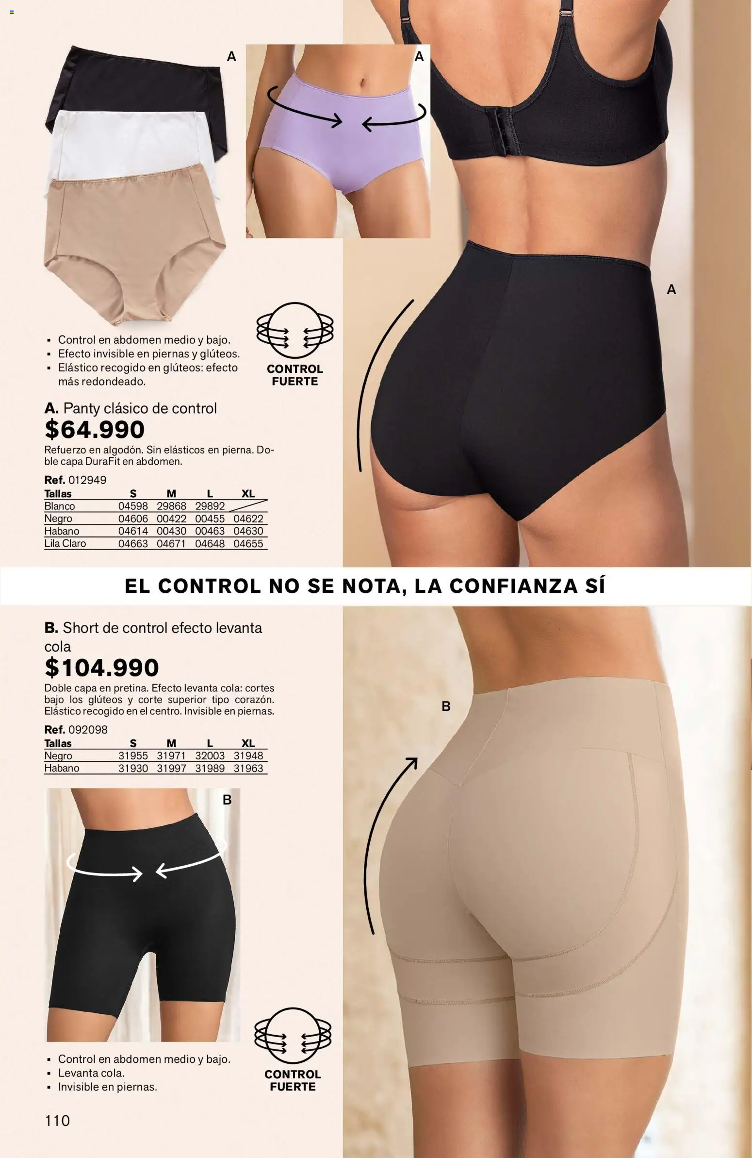 Leonisa revista - valida desde el 04.06.2026 | Página: 110 | Productos: Short