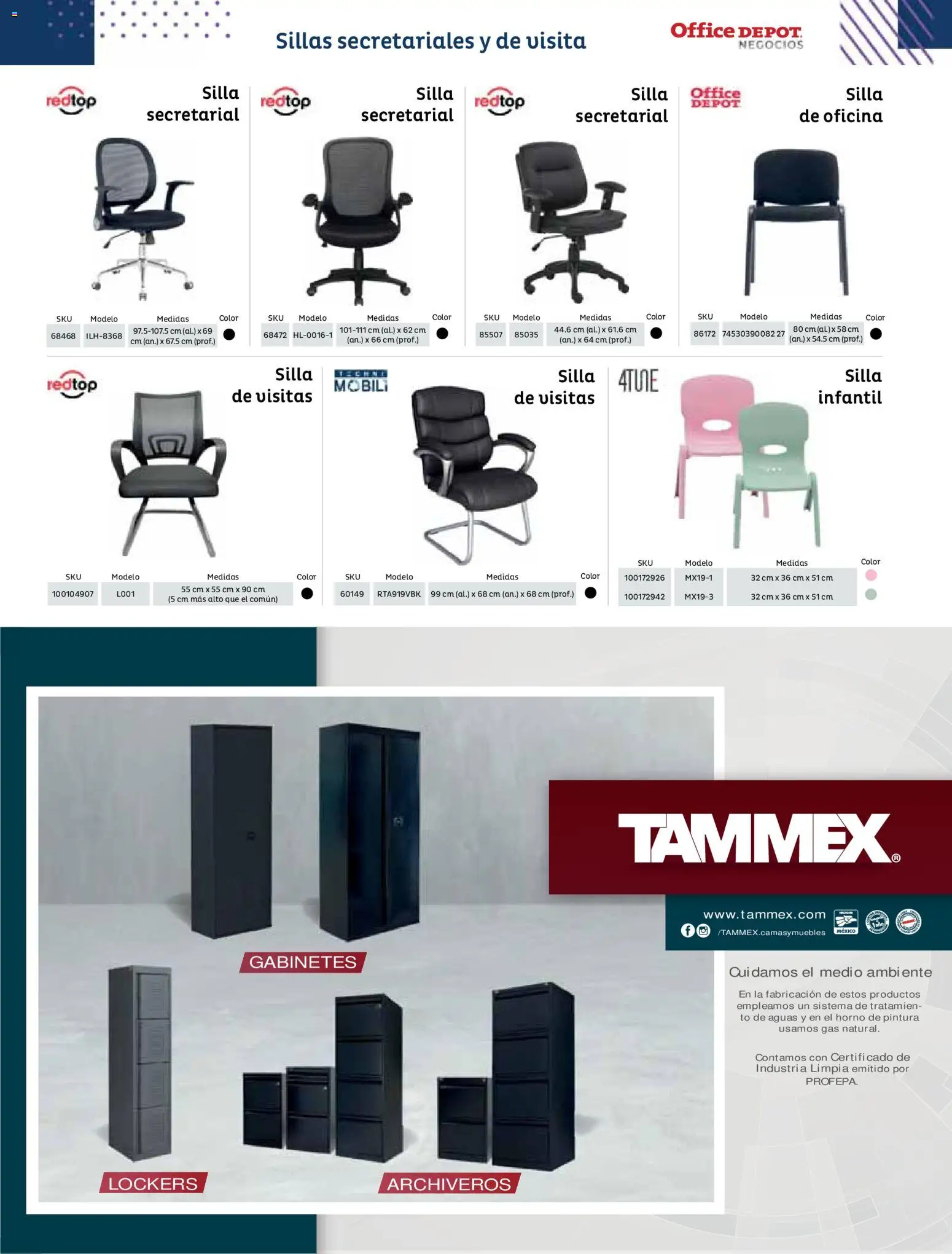 Nuevas ofertas de Office Depot válidas en toda la República Mexicana desde el 12/01/2026. ¡Encuentra las mejores ofertas en Office Depot catálogo 2026! | Página: 155 | Productos: Horno, Silla, El horno, Pintura