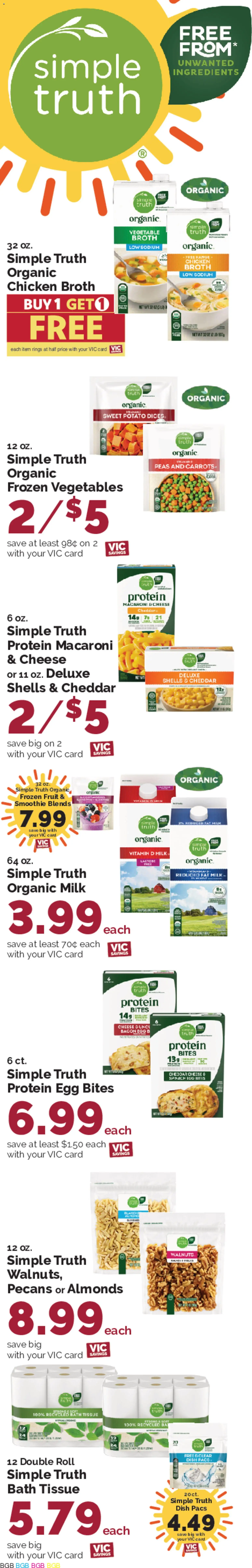 Harris Teeter Weekly Ad - SC - valid from 07/15/2026 | Page: 3 | Products: Vitamin, Spinach, Milk, Vegetables