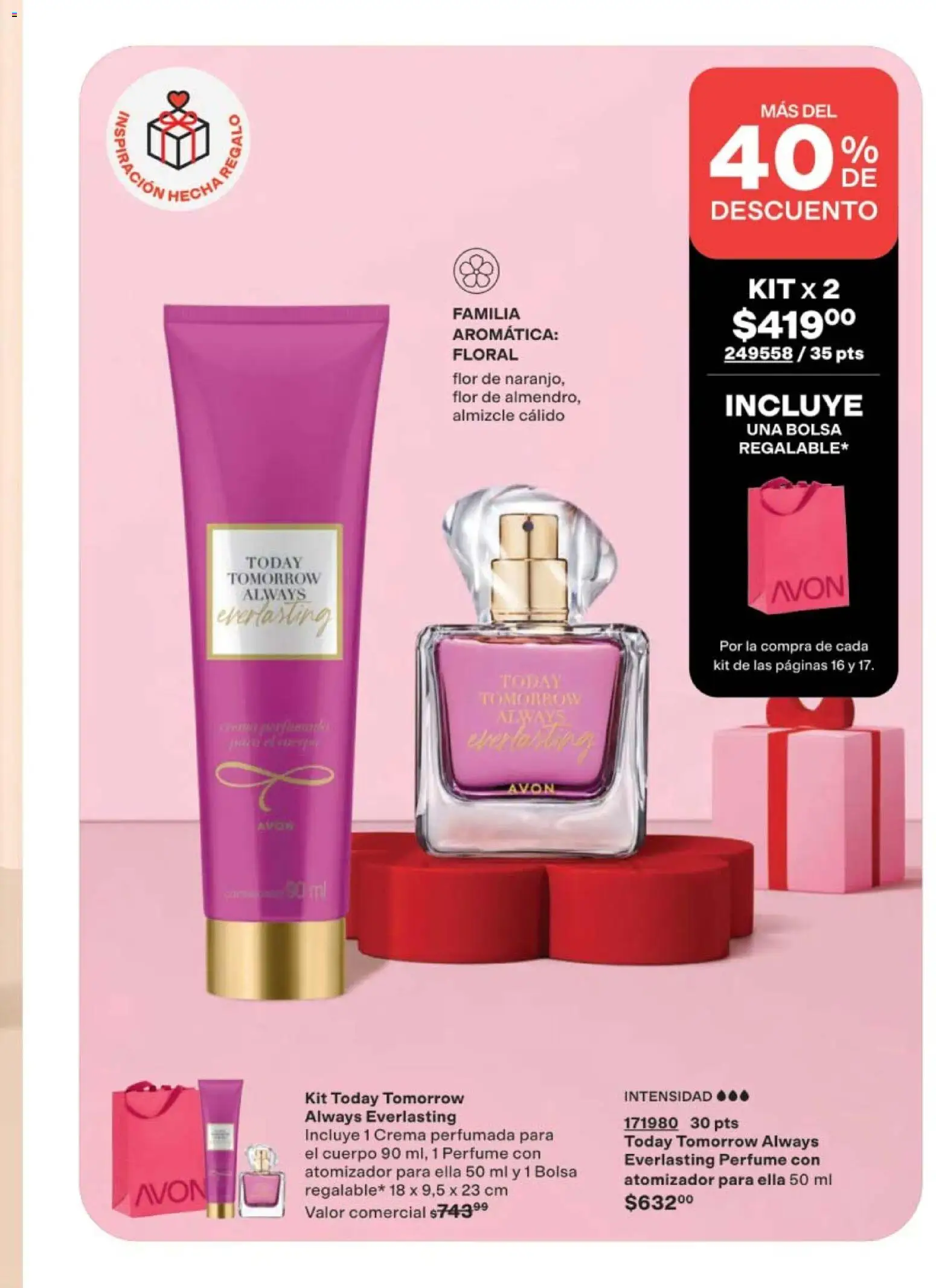 Nuevas ofertas de AVON válidas en toda la República Mexicana desde el 02.04.2026. ¡Encuentra las mejores ofertas en AVON campaña 6 2026! | Página: 13 | Productos: Crema, Bolsa, Perfume