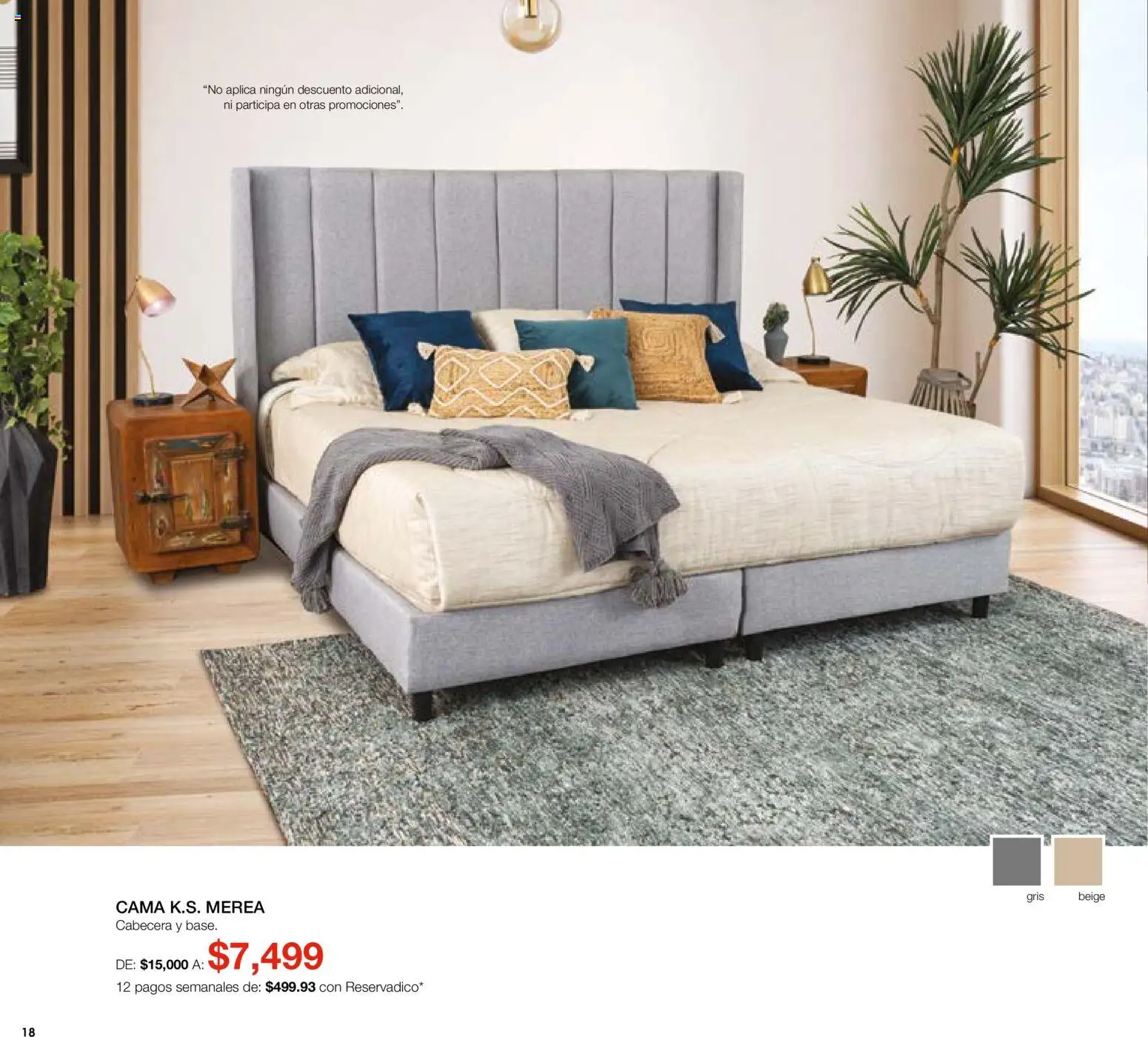 Nuevas ofertas de Muebles Dico válidas en toda la República Mexicana desde el 07.05.2026. ¡Encuentra las mejores ofertas en Muebles Dico catálogo Medio año, medio! | Página: 18