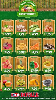 Dovale ofertas Hortifruti - Pré-Visualização do folheto da loja Dovale, válido de 06/10/2026