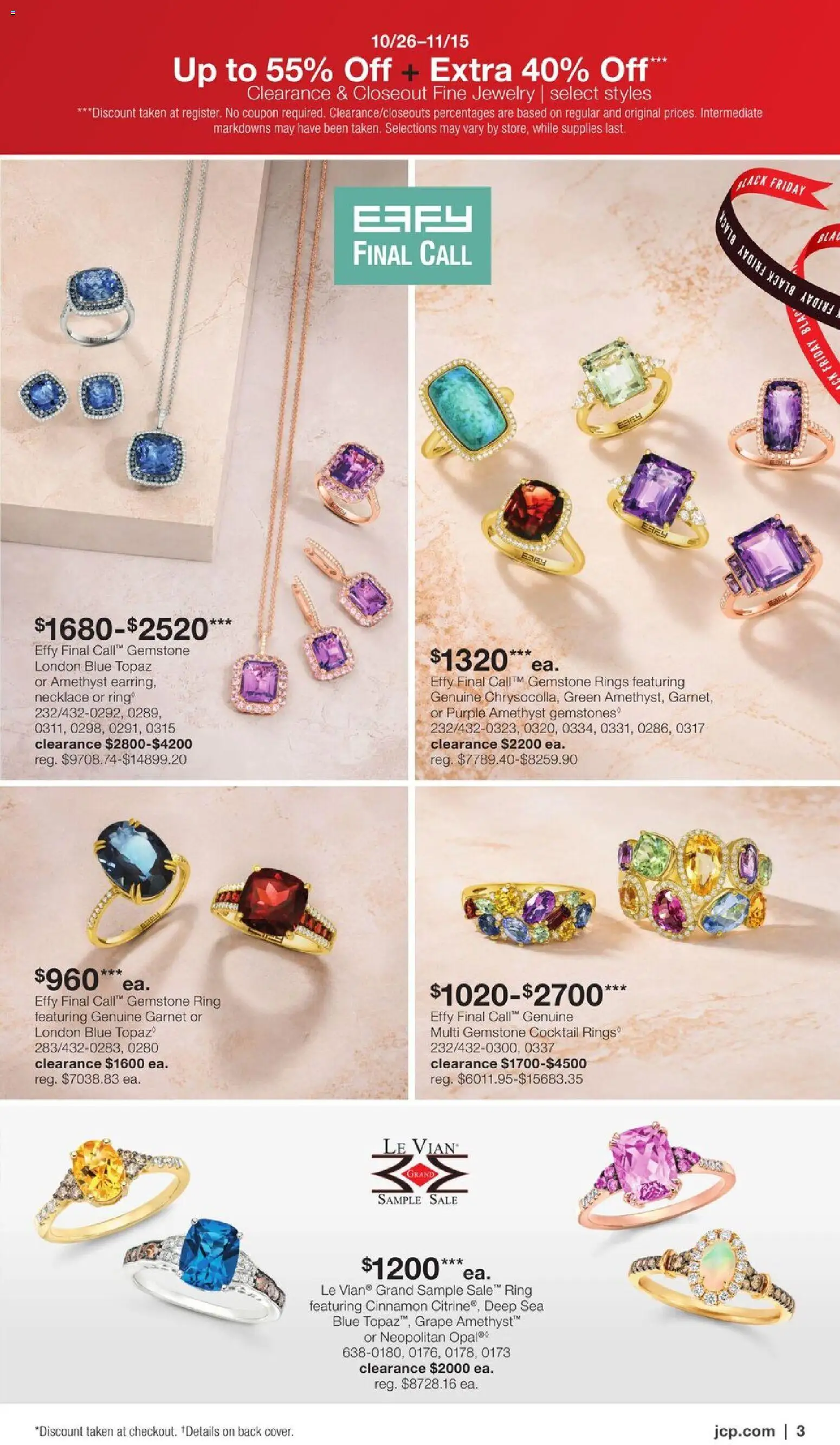 JCPenney Black Friday Early Access Jewelry Deals - valid from 10/26/2026 | Page: 3