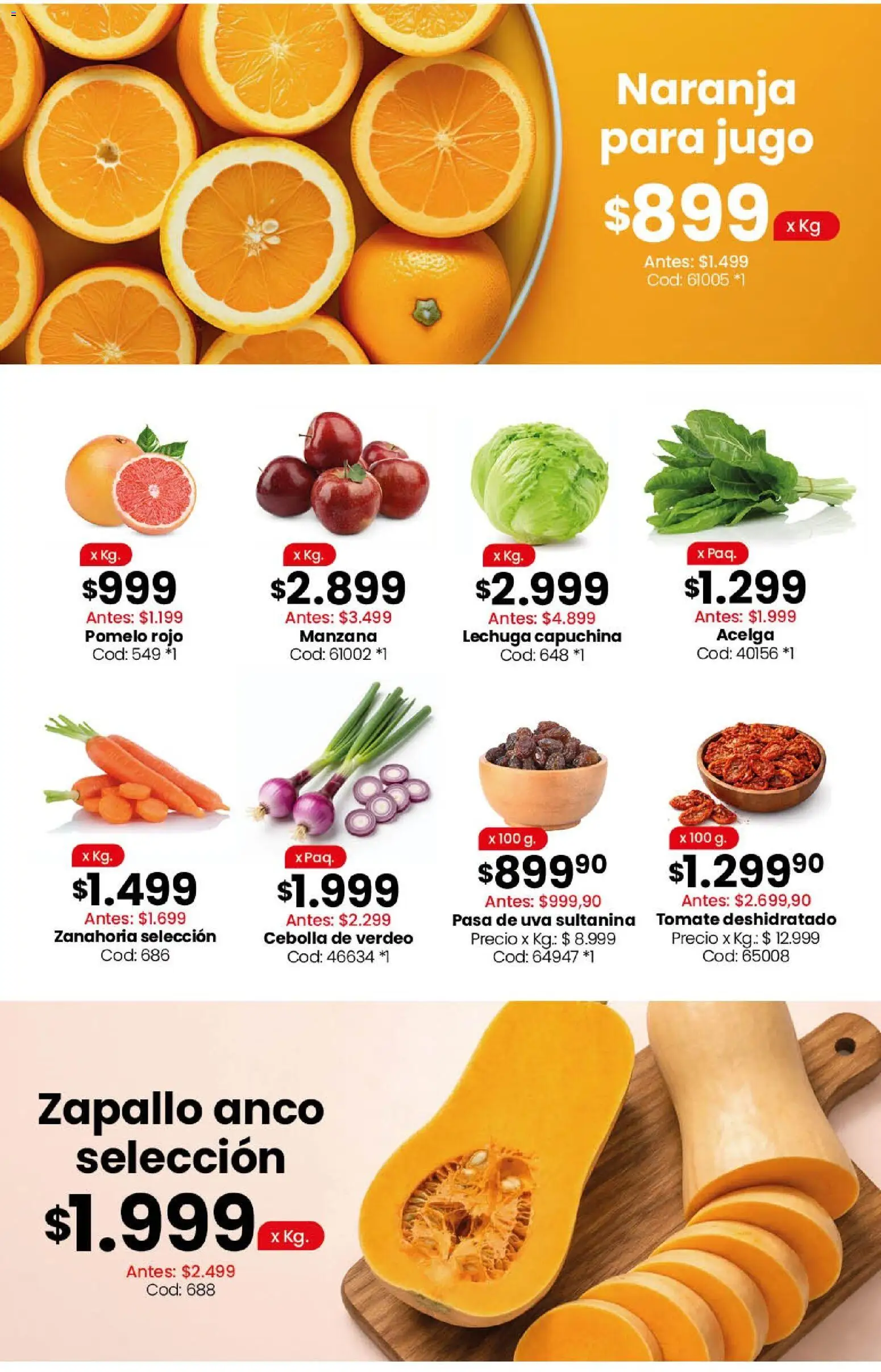 Coto - Ofertas │ válido desde el 31/08/2026 | Página: 3 | Productos: Cebolla, Manzana, Lechuga, Zanahoria